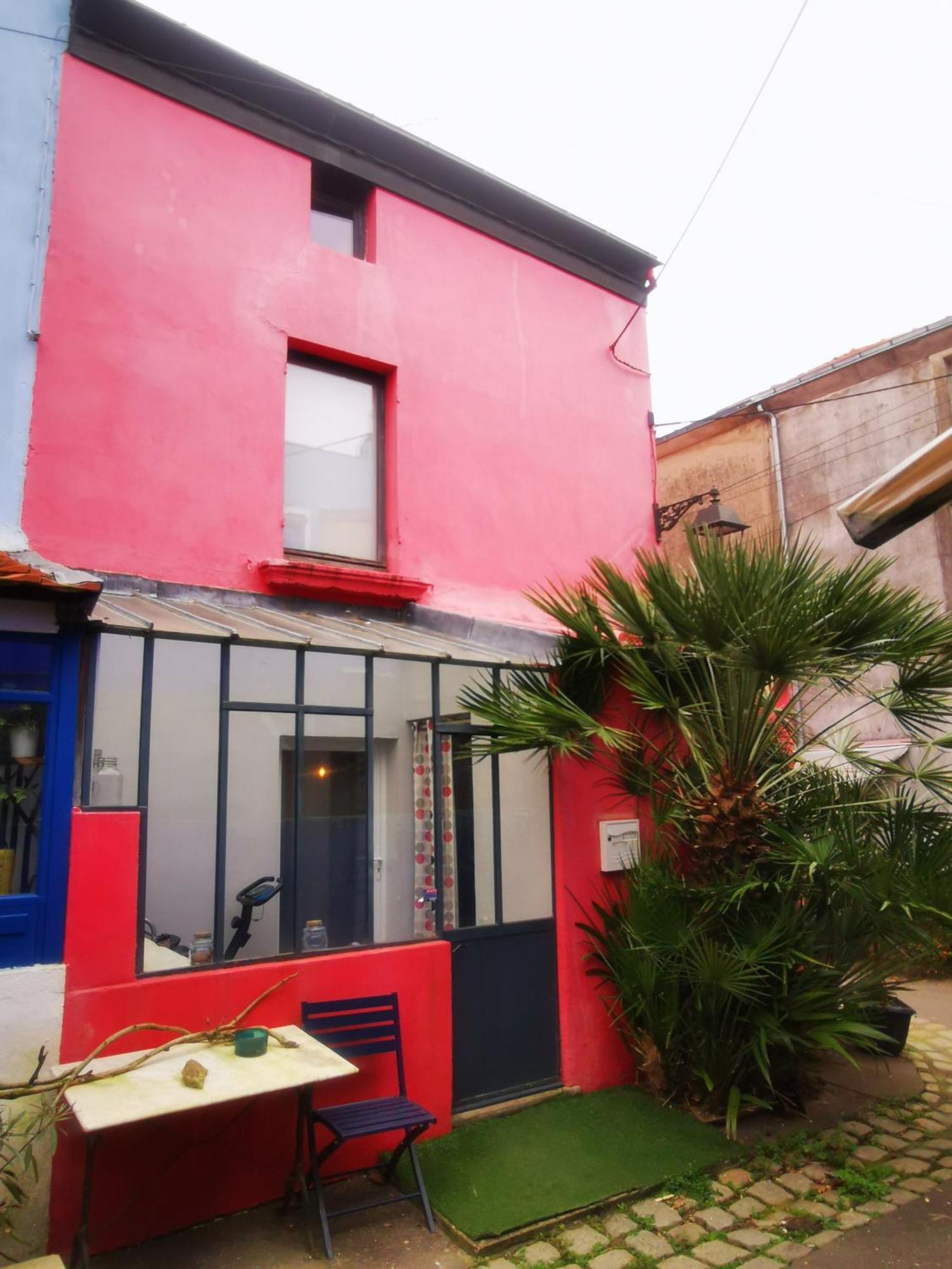 Trentemoult : Charmante Grande Maison Avec Vue Sur Loire 105 M2 Reze Luaran gambar