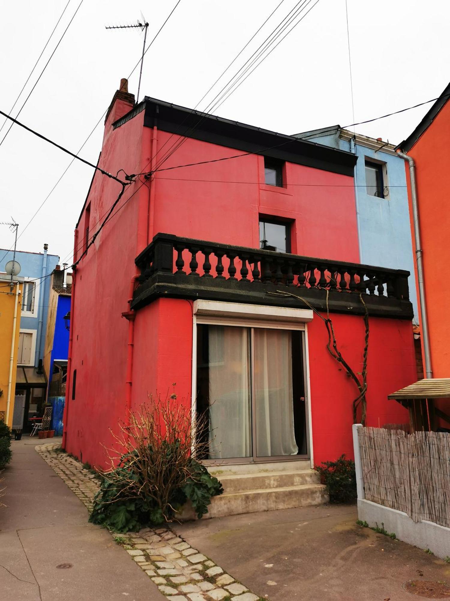 Trentemoult : Charmante Grande Maison Avec Vue Sur Loire 105 M2 Reze Luaran gambar