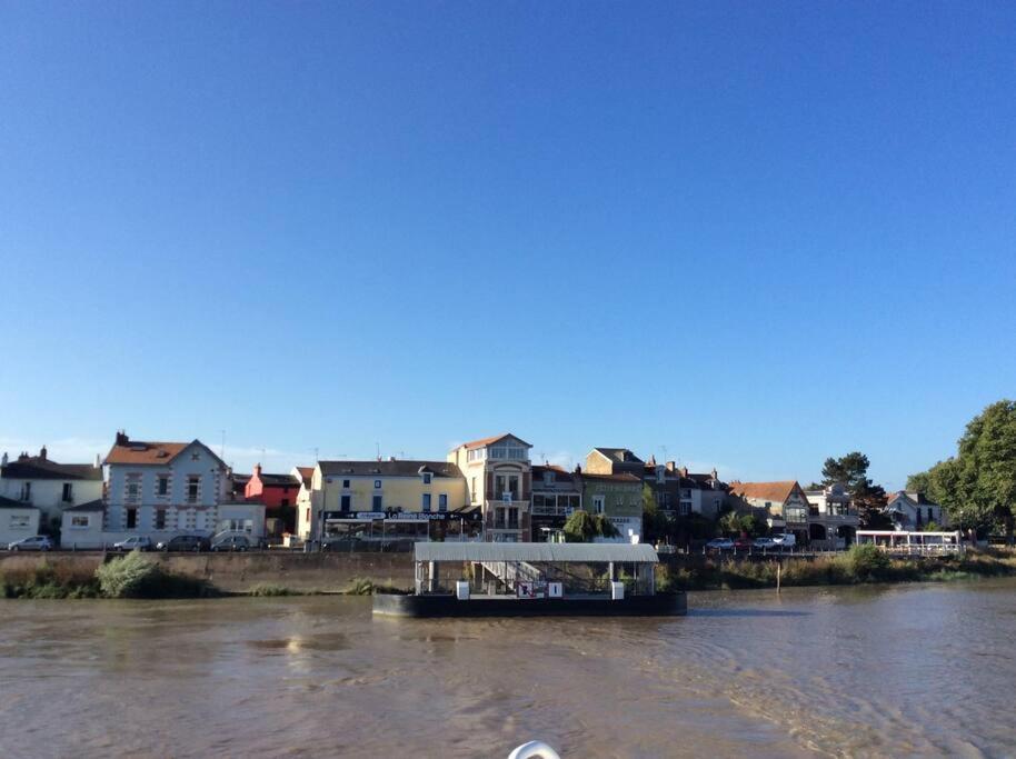 Trentemoult : Charmante Grande Maison Avec Vue Sur Loire 105 M2 Reze Luaran gambar